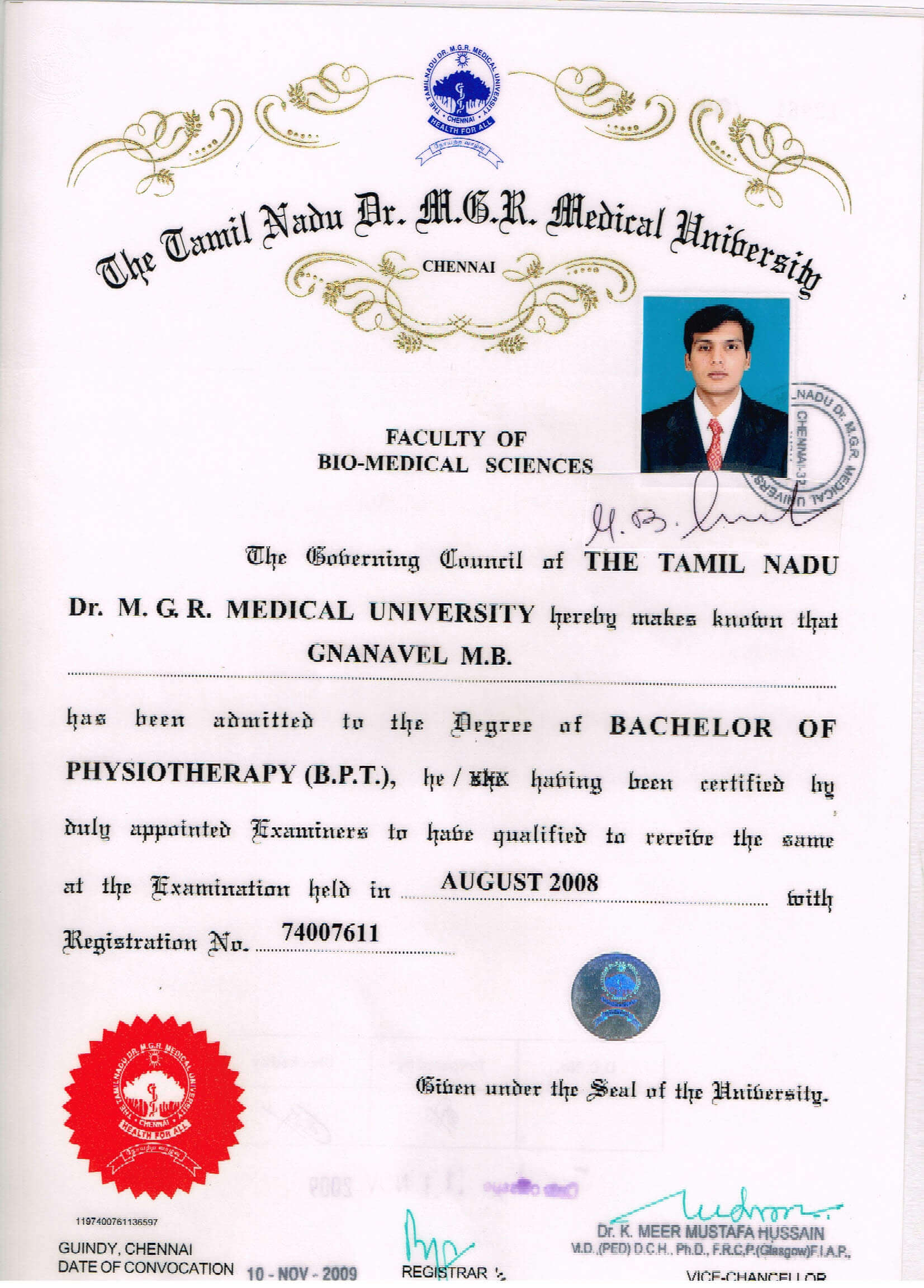 gnanavel-bio-medical-certificate