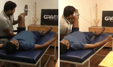 gravity holistic fitness gnanavel performing physiotherapy